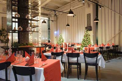 Julbord på Usine