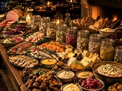 Julbord på Nackarpsdalen Gästgiveri