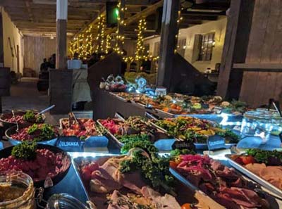 Julbord på Rappens Lada